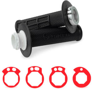 Puños Lock-On – CRF230F / TORNADO / TTR (Rojo)