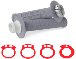 Puños Lock-On – CRF 230/ XRE 300/ CRF 250F/ TORNADO FALCON (NX 4)/ XR 250R/ XR 650R (Gris)