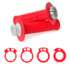 Puños Lock-On – CRF230F / TORNADO / TTR (Rojo)