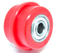 Rodilleras De Cadena (40Mm) – UNIVERSAL (Rojo)