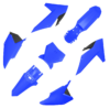 Kit De Plasticos My23 – CRF230 (Azul)