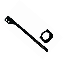 BIKER_01-33-01-04_NEGRO.png Dispositivo De Salida / Hol Shot – CRF230 TTR230 (Negro)