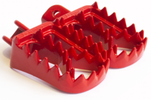 Pedalines/ Estribos Inox – CRF 230 / TOIRNADO / CRF250F (Rojo)