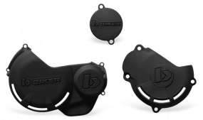 Protector Tapa Encendido + Embrague – CRF 230F (Negro)