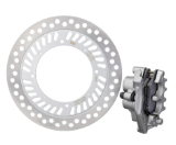 DISCO FRENO DEL + CALIPER FRENO