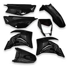 KIT PLASTICOS LANDER XTZ250 NEGRO