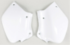 TAPAS LATERALES XR250R / XR400R BLANCO