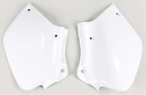 TAPAS LATERALES XR250R / XR400R BLANCO